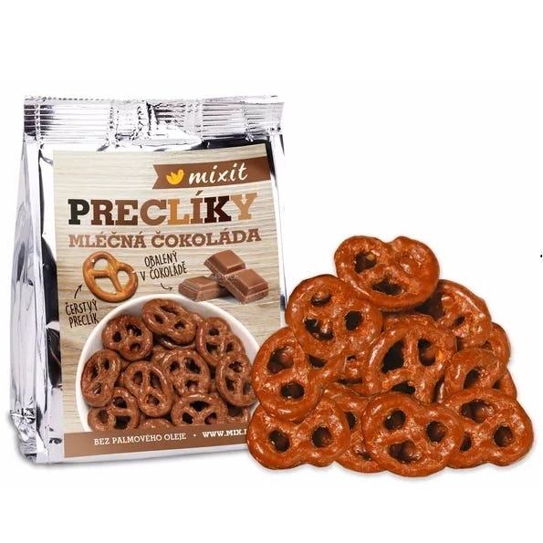 Mixit Preclíky do kapsy – Mléčná čokoláda 70 g