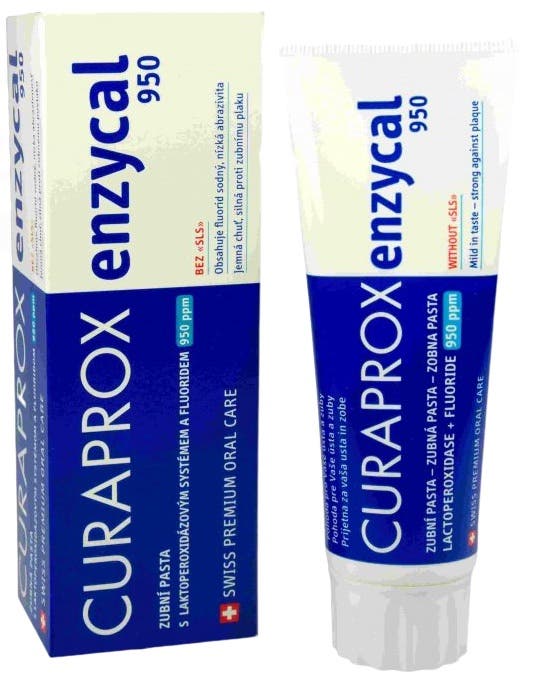 Curaprox Enzycal 950 ppm F Zubní pasta 75 ml