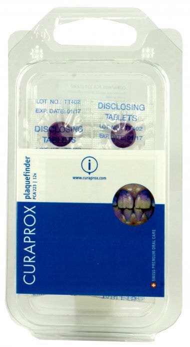 Curaprox Tablety na indikaci plaku PCA 223 12 ks