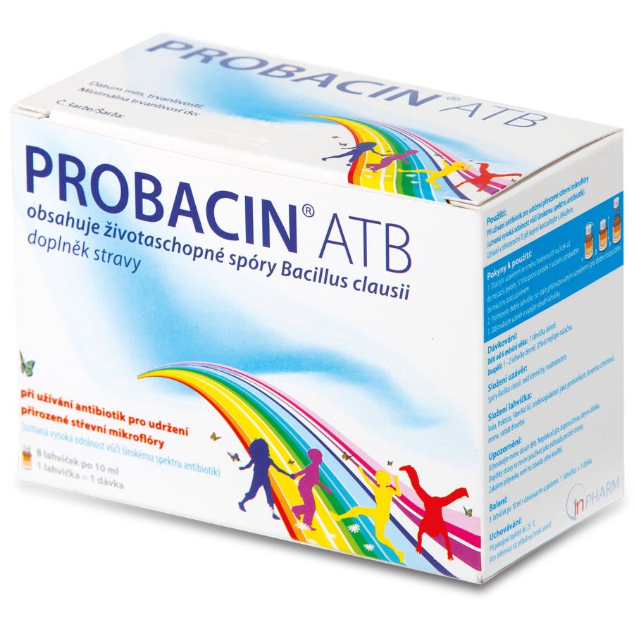Probacin ATB Probiotikum lahvičky 8x10 ml Obrázek