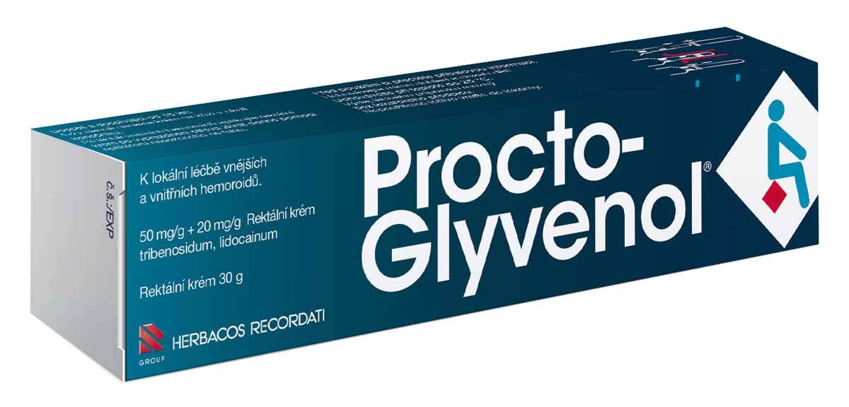 Procto-Glyvenol rektální krém 30 g