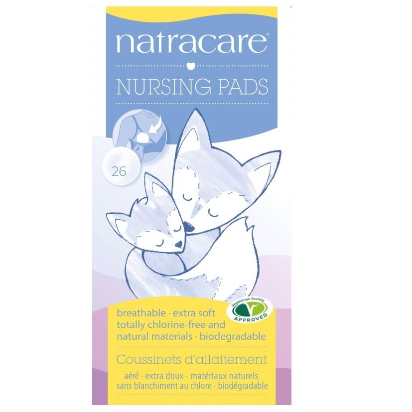 Natracare Prsní vložky pro kojící matky 26 ks