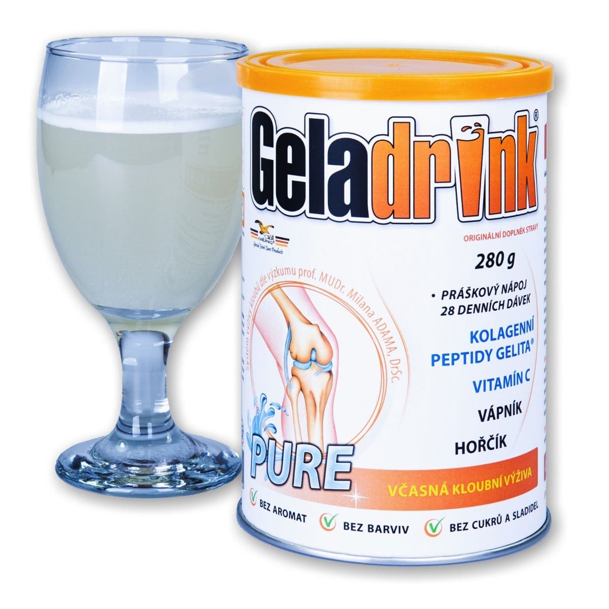 Geladrink Pure práškový nápoj 280 g