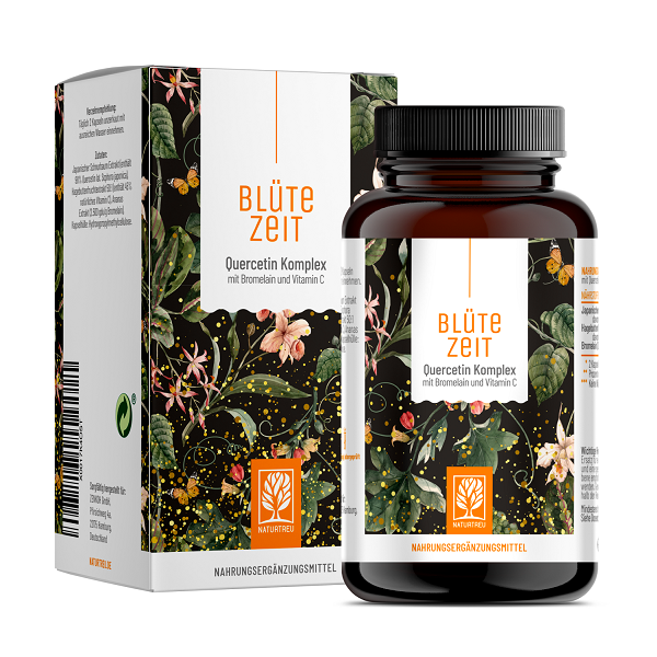 Naturtreu Quercetin a Bromelain komplex 120 kapslí