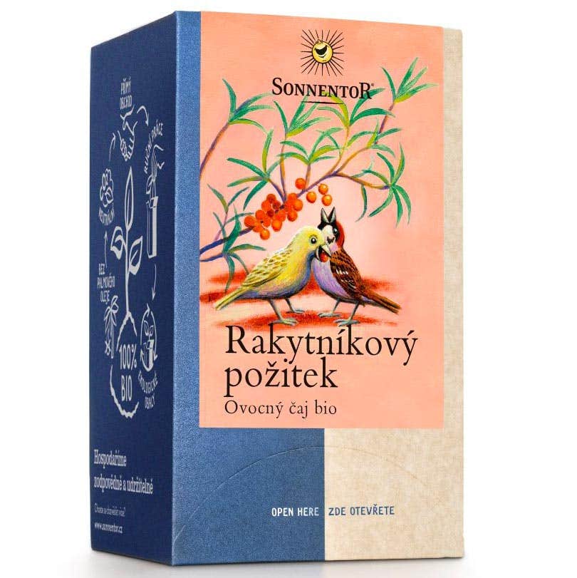 Sonnentor Rakytníkový požitek čaj BIO 18 sáčků Obrázek