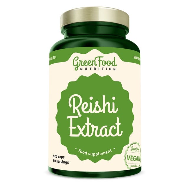 GreenFood Nutrition Reishi 90 kapslí Obrázek