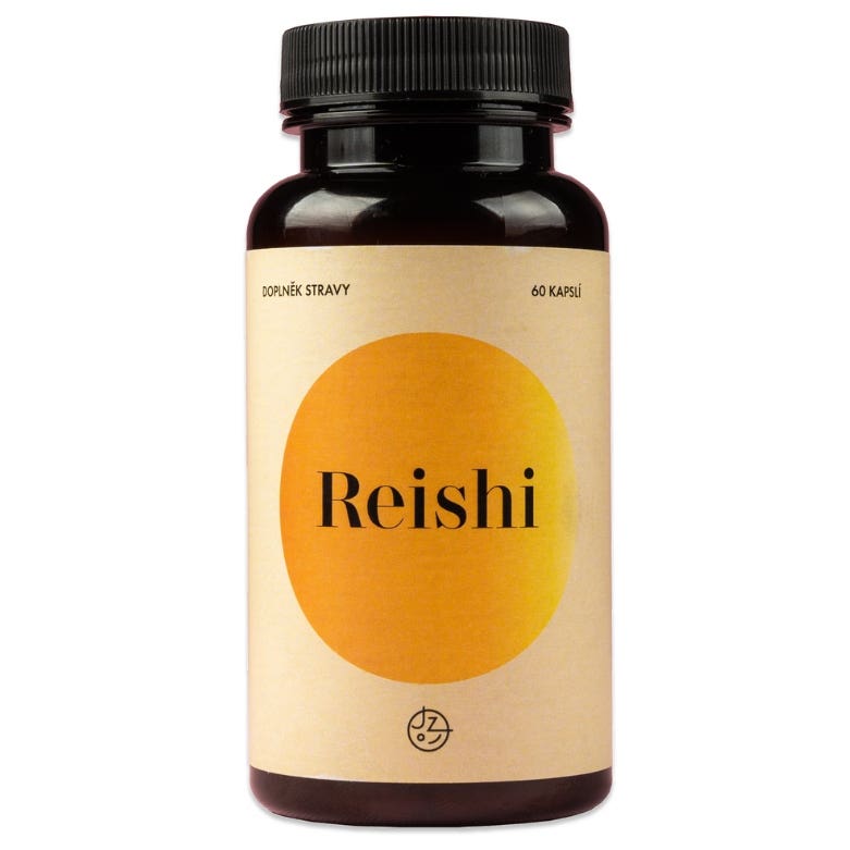 Jíme zdravě Reishi 60 kapslí