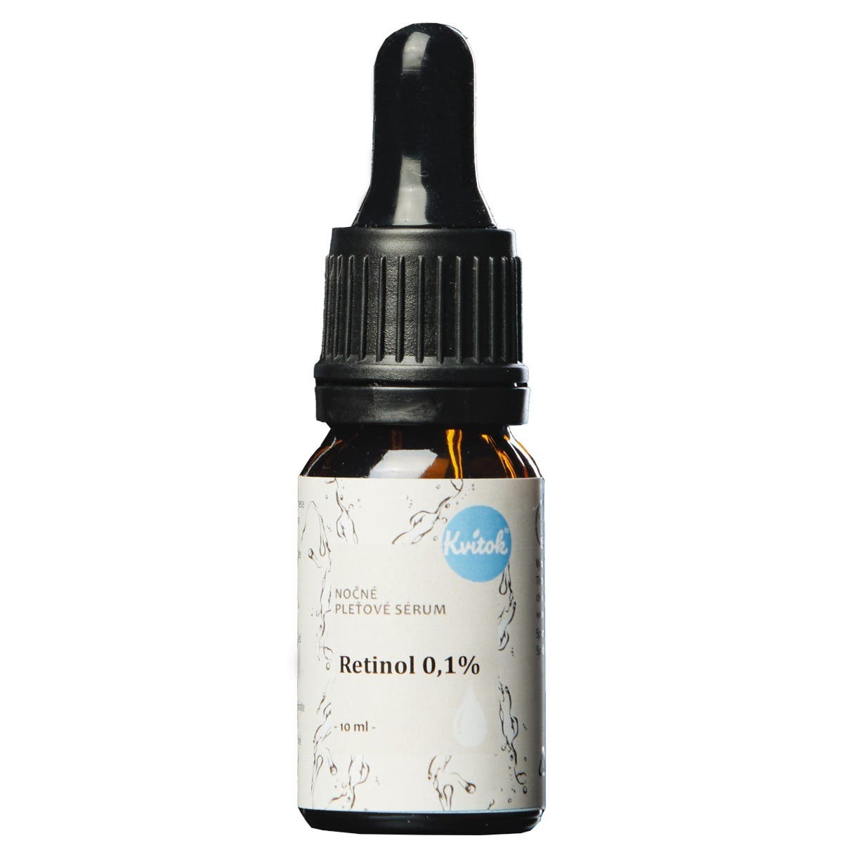 Kvitok Noční pleťové sérum Retinol 0,1 % 10 ml