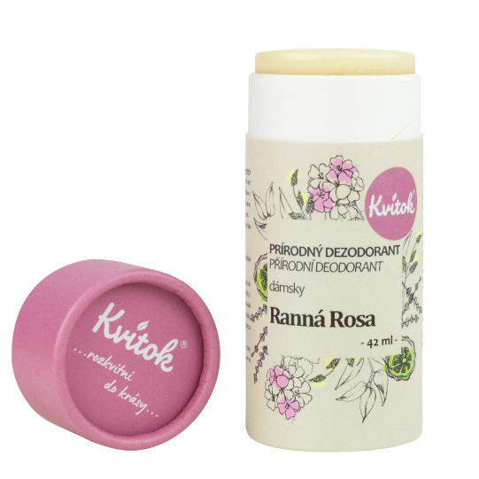 Kvitok Tuhý deodorant Ranní rosa 42 ml Obrázek