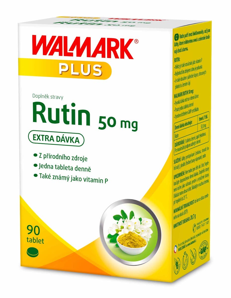Walmark Rutin 50mg tbl.90 koupíte na Vitalpoint.cz