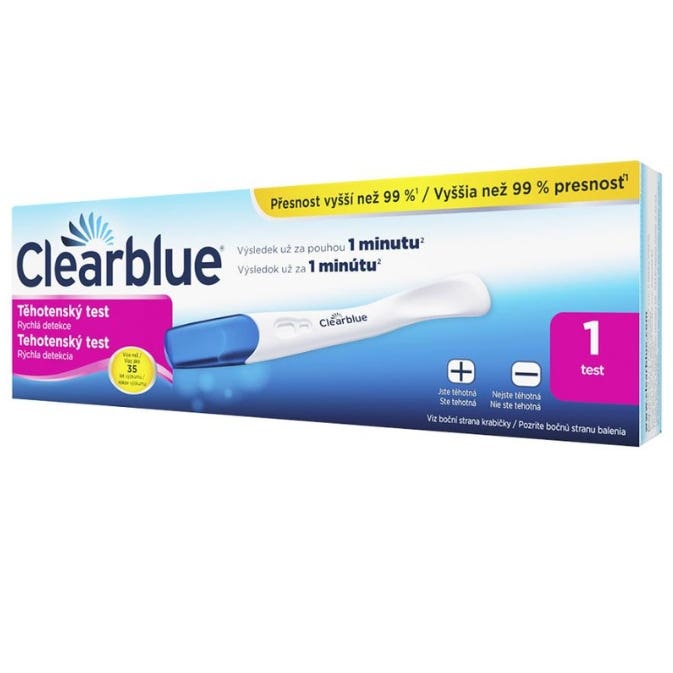 Clearblue Těhotenský test rychlá detekce