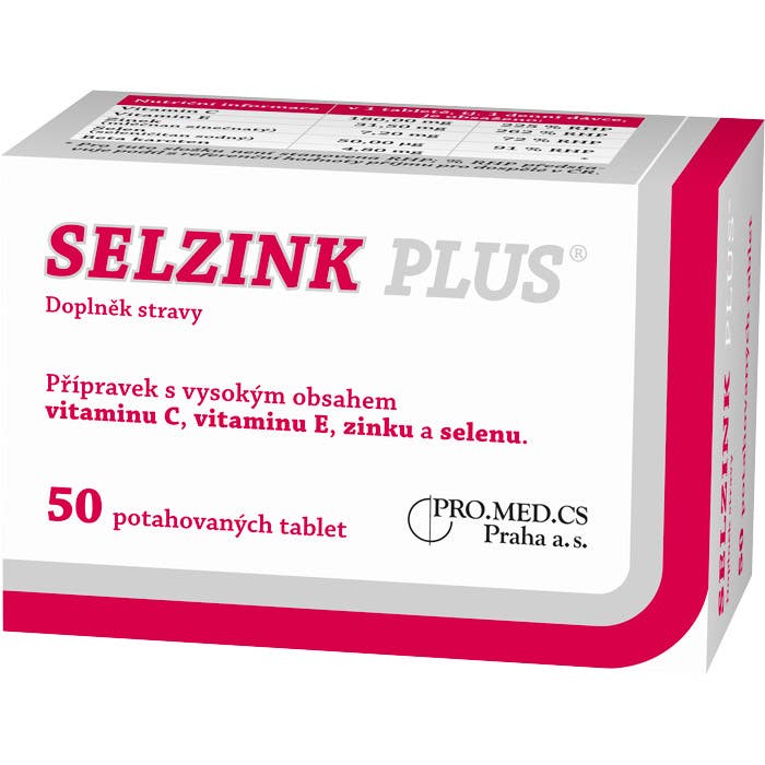 Selzink Plus 50 tablet Obrázek