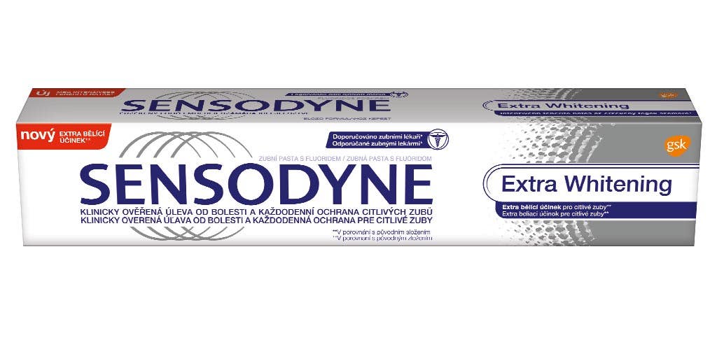 Sensodyne Extra whitening zubní pasta 75ml
