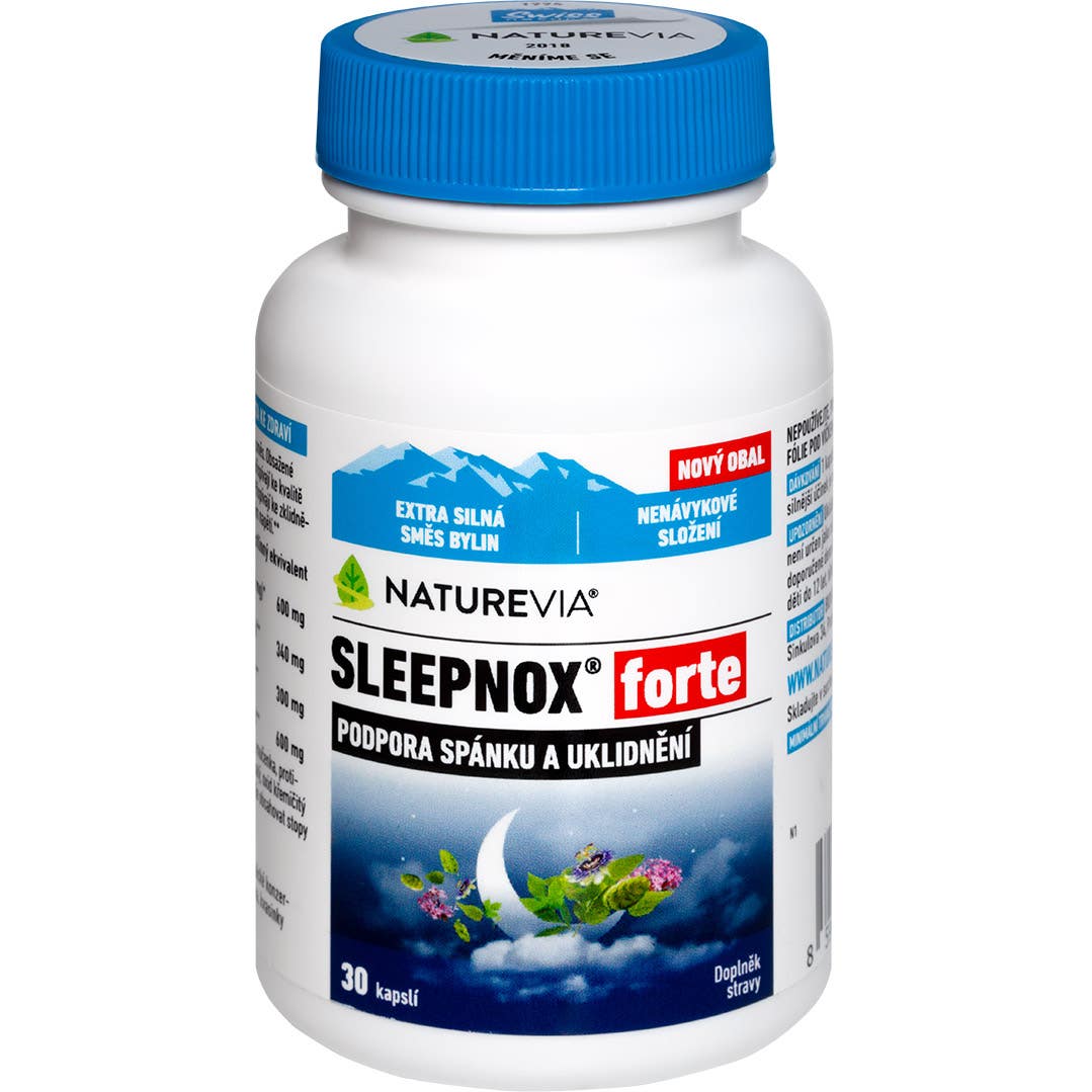 Swiss NatureVia Sleepnox forte 30 kapslí
