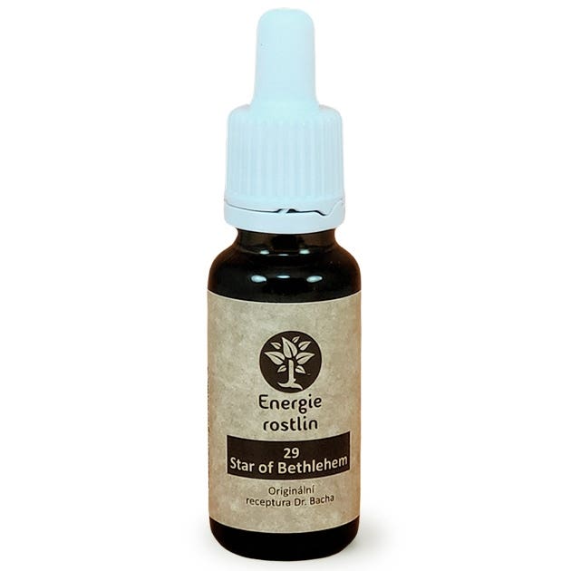 Energie rostlin Bachovy esence 29 - Star of Bethlehem Esence útěchy 20 ml