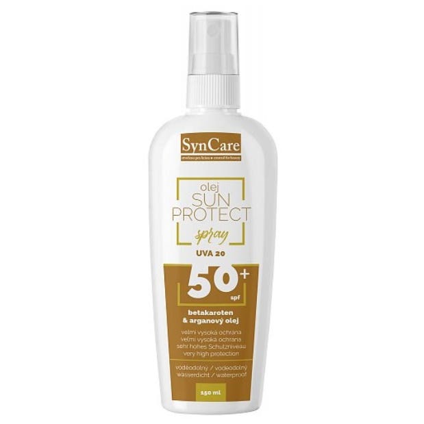 Syncare Olej Sun Protect Spray s betakarotenem SPF 50+ 150 ml