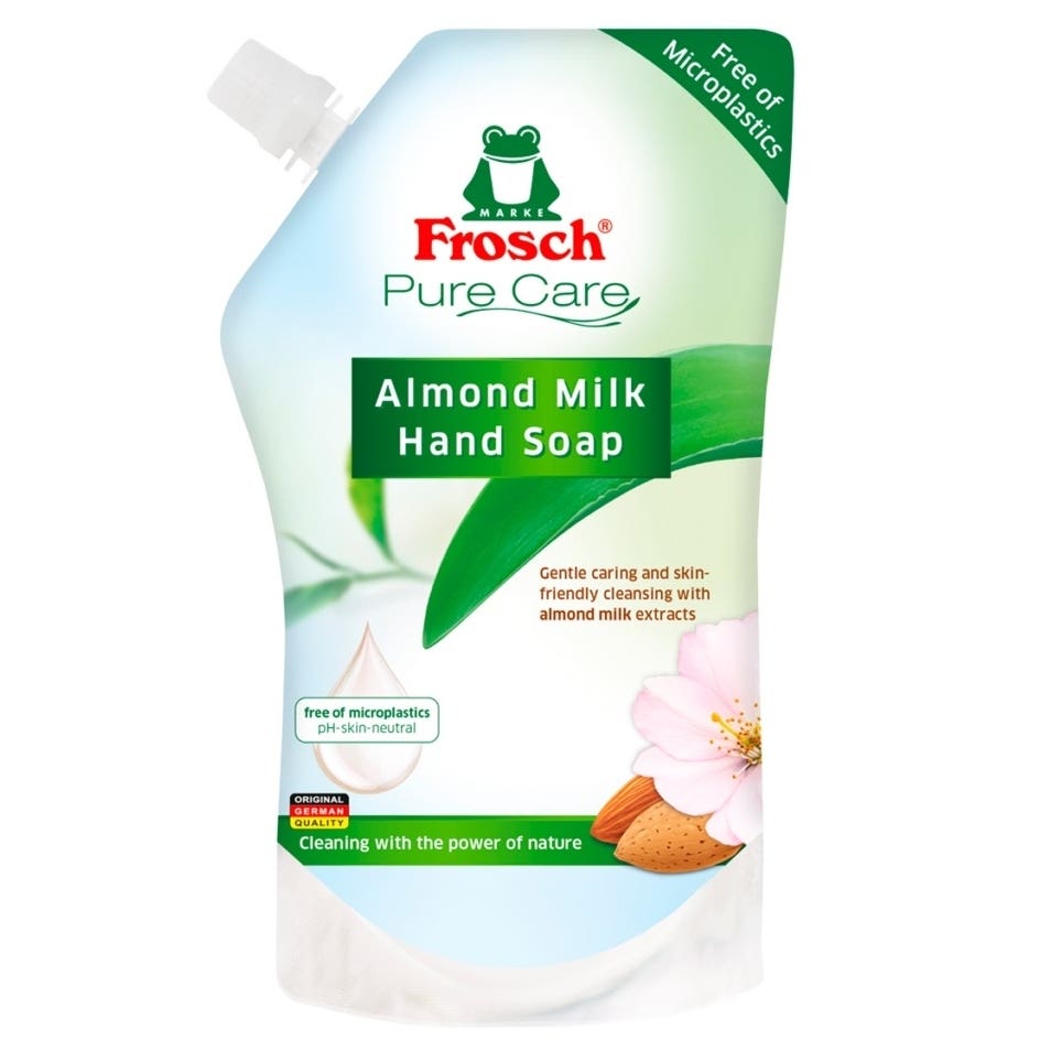 Frosch EKO Tekuté mýdlo Mandlové mléko – náhradní náplň 500 ml