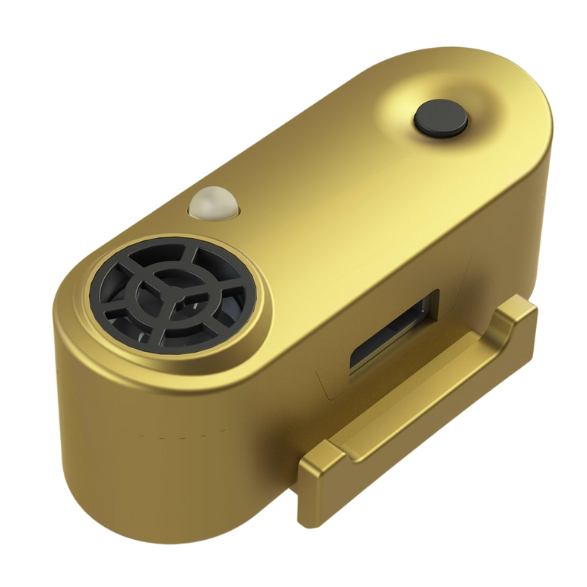 Tickless Mini dog - Nabíjecí odpuzovač klíšťat a blech – zlatý