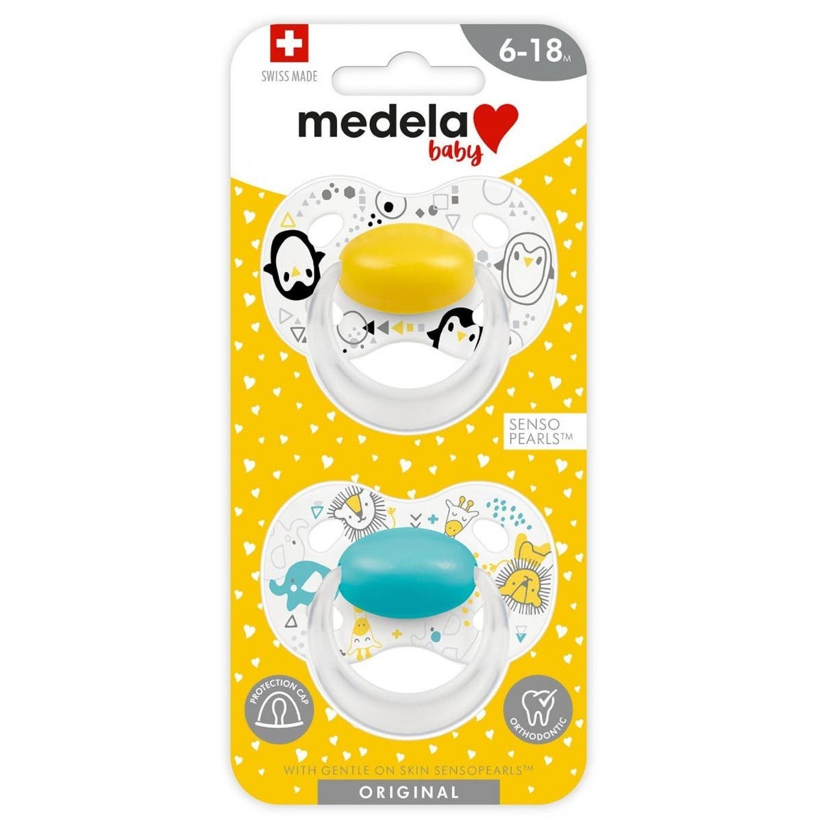 Medela Baby Unisex dudlík 6-18m 2 ks