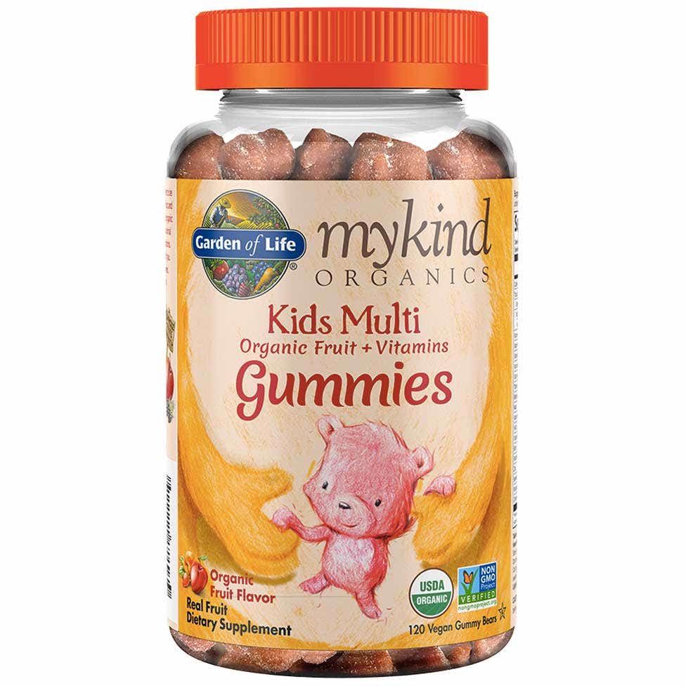 Garden of life Mykind Multivitamin Kids gummy, multivitamín pro děti, 120 gumových bonbónů Obrázek