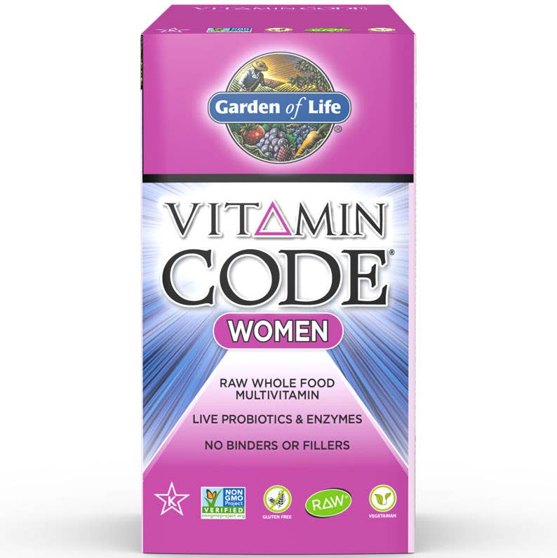 Garden of life Vitamin Code Women (multivitamin pro ženy) - 120 rostlinných kapslí Obrázek