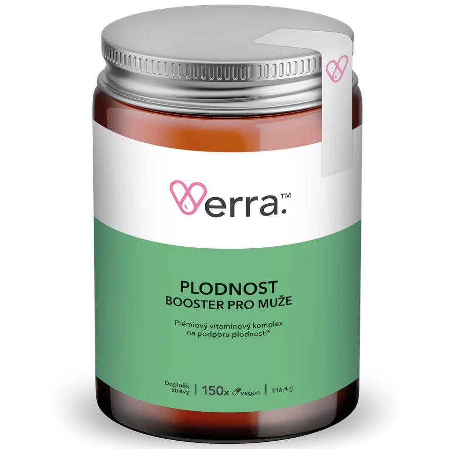 Verra Plodnost Booster pro muže 180 kapslí Obrázek