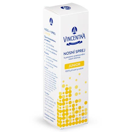 Vincentka Nosní sprej Junior 0+ 25ml
