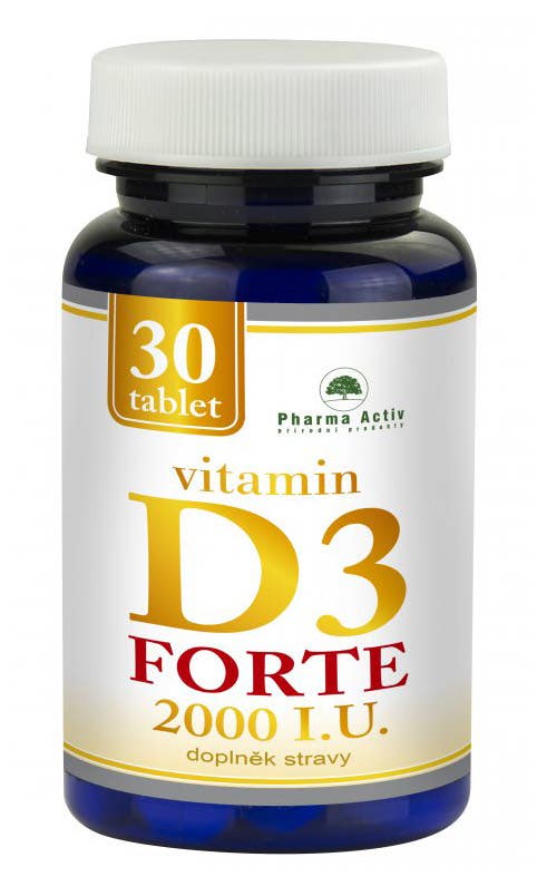 Pharma Activ Vitamin D3 Forte 2000 IU 30 tablet