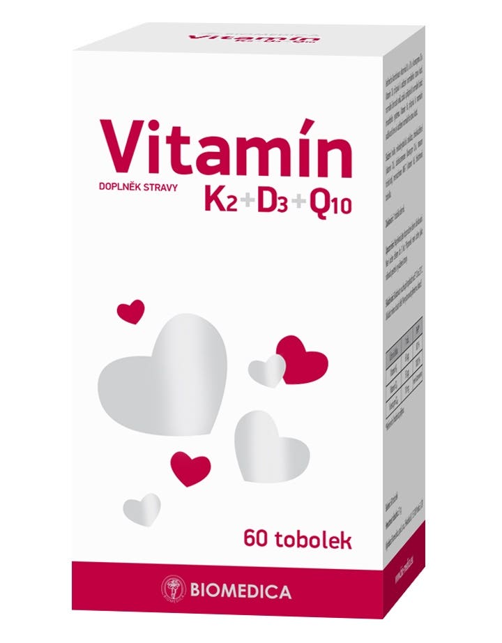 Vitamín K2+D3+Q10 tob.60 koupíte na Vitalpoint.cz