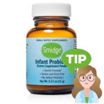 Smidge infant probiotiká