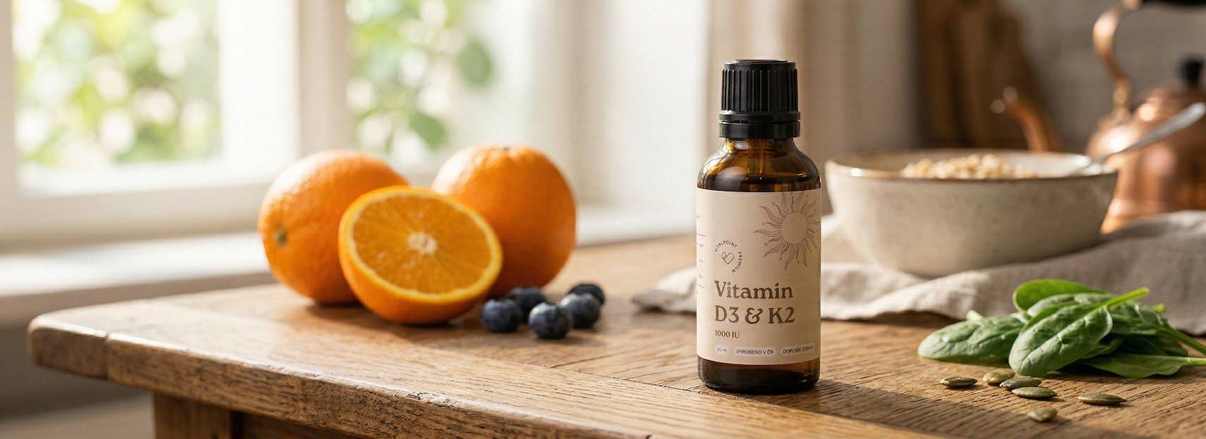 Vitalpoint Premium Vitamín D3 a K2